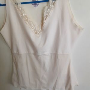 Spanx sleeveless cami top cream color